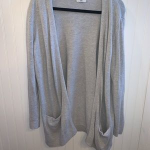 classic grey sweater